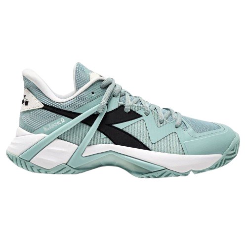 Diadora Women`s B.Icon 2 Clay Tennis Shoes  - Surf Spray / Black