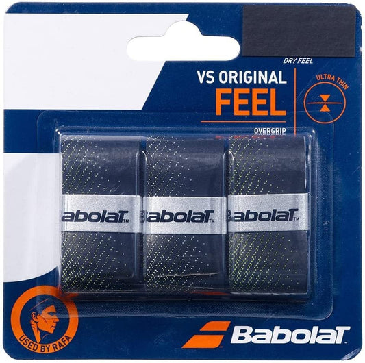 Babolat VS Original X3 Overgrip (Black Fluo Yellow)
