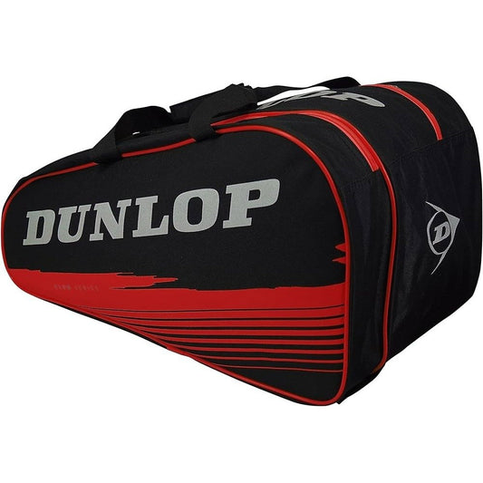 Dunlop Sports  CX Club 3-Racket Tennis Bag - Black/Red