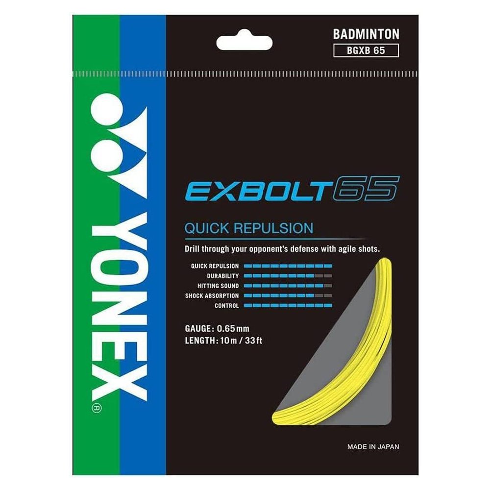 Yonex BG Exbolt 65 Badminton String