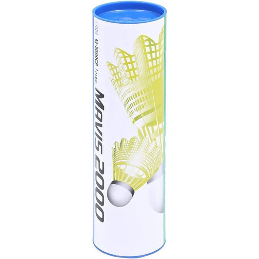 Yonex Mavis 2000 Nylon Tournament Badminton Shuttlecocks (Yellow)