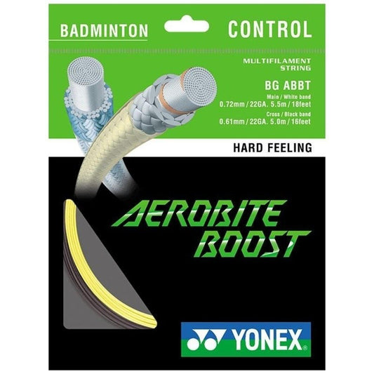 Yonex Aerobite Boost String - Grey/Yellow