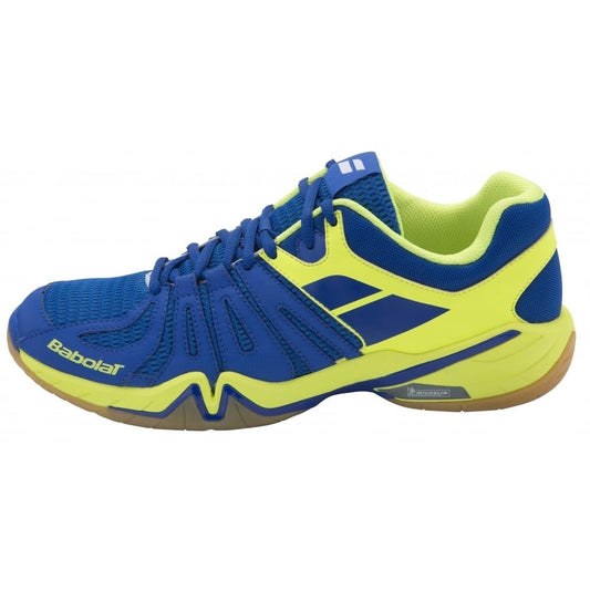 Babolat Shadow Spirit Men's Badmintion Shoe - Blue/Yellow